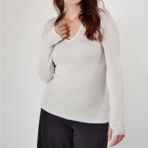 Margaret o’leary thermal Henley - EUC